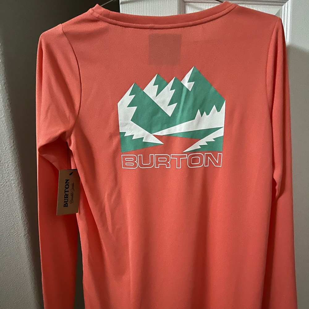 Burton base layer long sleeve shirt NWT